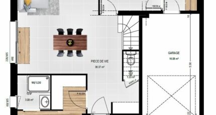 La Membrolle-sur-Longuenée Maison neuve - 2637801-961modele820240722cJJM4.jpeg Maisons France Confort