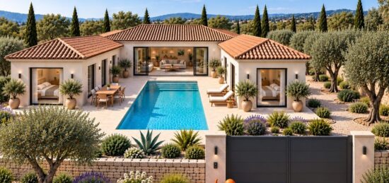Maison neuve à Aix-en-Provence, Provence-Alpes-Côte d'Azur