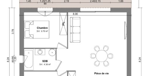 Maison neuve à , Var
