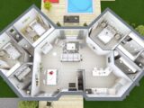 Maison à construire à Chepniers (17210) 2635508-3980modele7201809079gdGD.jpeg Maisons France Confort