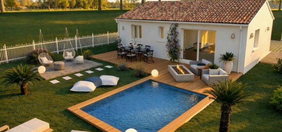 Maison neuve à Saint-Laurent-d'Arce, Nouvelle-Aquitaine