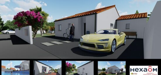 Maison neuve à Saint-Gilles-Croix-de-Vie, Pays de la Loire