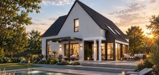 Maison neuve à Sand, Grand Est