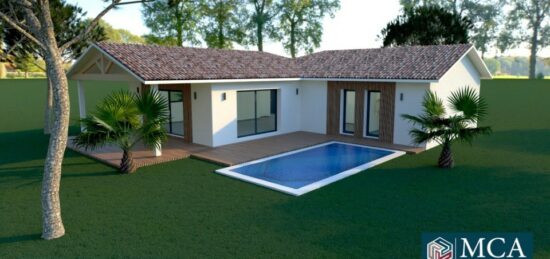 Maison neuve à Tosse, Nouvelle-Aquitaine