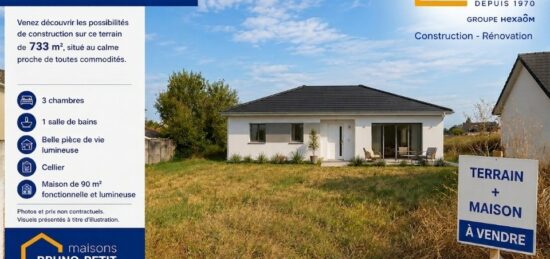 Maison neuve à Bordes, Nouvelle-Aquitaine