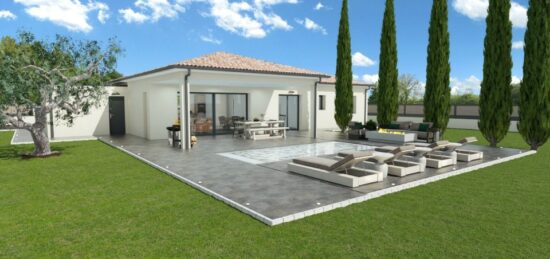 Maison neuve à Larra, Occitanie