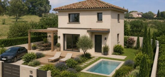 Maison neuve à Cuers, Provence-Alpes-Côte d'Azur