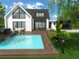 Maison à construire à Bourgbarré (35230) 2643328-9981modele720230310ioWVU.jpeg Maisons France Confort