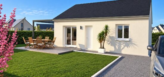 Maison neuve à Routot, Normandie