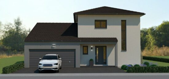 Maison neuve à Boust, Grand Est