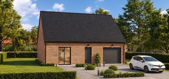 Maison neuve à La Sentinelle, Hauts-de-France