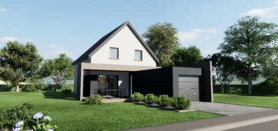 Maison neuve à Bœrsch, Grand Est