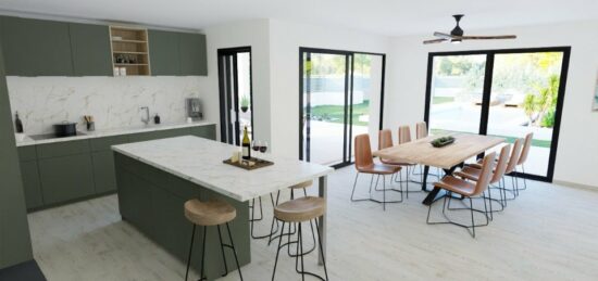Maison neuve à , Ardèche