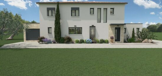 Maison neuve à Issirac, Occitanie