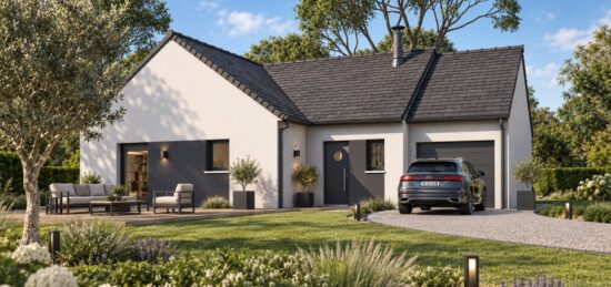 Maison neuve à Saint-André-de-l'Eure, Normandie