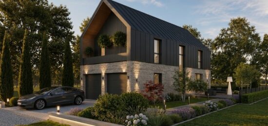 Maison neuve à Sand, Grand Est