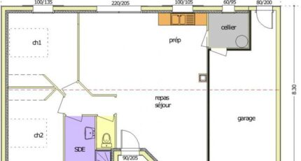 Grosbreuil Maison neuve - 2646231-255472_bouleau-2ch-garage-a-droite.jpg Maisons France Confort