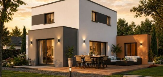 Maison neuve à La Baussaine, Bretagne