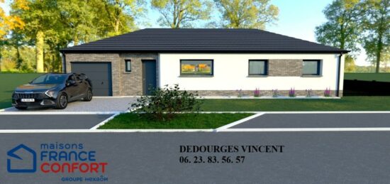 Maison neuve à Diéval, Hauts-de-France
