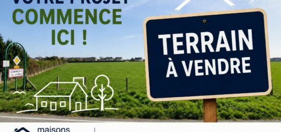 Terrain à bâtir à Corneuil, Normandie