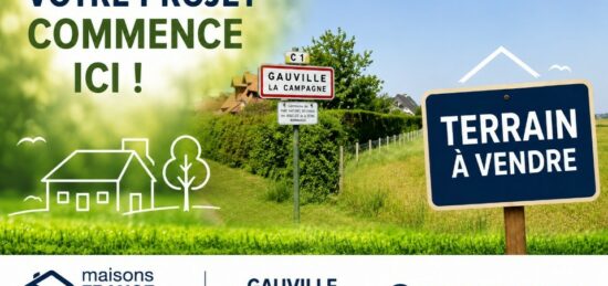 Terrain à bâtir à Gauville-la-Campagne, Normandie