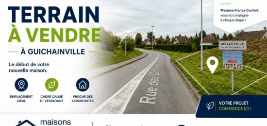 Terrain à bâtir à Guichainville, Normandie