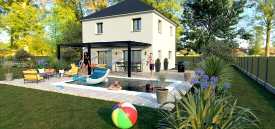 Maison neuve à Canappeville, Normandie