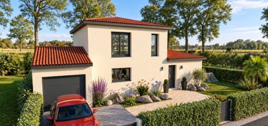 Maison neuve à Pollestres, Occitanie