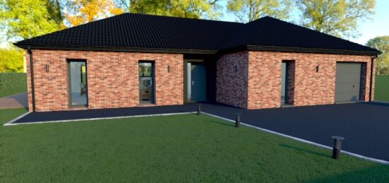 Maison neuve à Avesnes-les-Aubert, Hauts-de-France