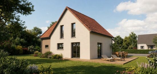 Maison neuve à , Bas-Rhin