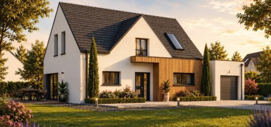 Maison neuve à Plougonvelin, Bretagne