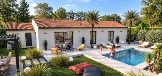 Maison neuve à Elne, Occitanie