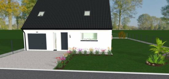Maison neuve à Noyelles-Godault, Hauts-de-France