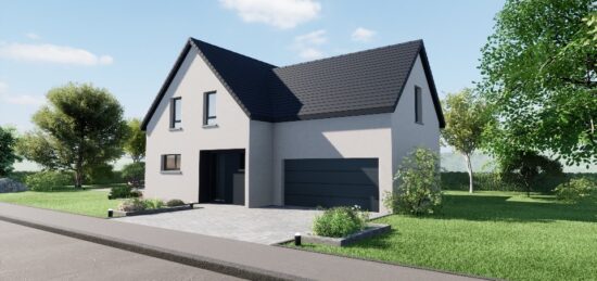 Maison neuve à Pfulgriesheim, Grand Est