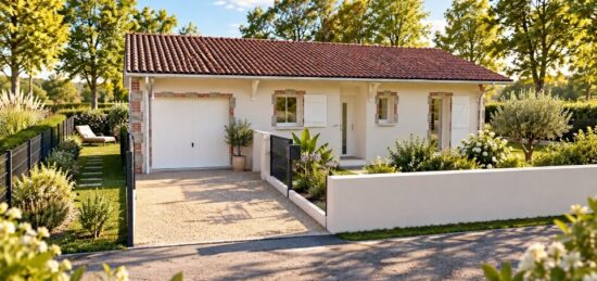 Maison neuve à Bias, Nouvelle-Aquitaine