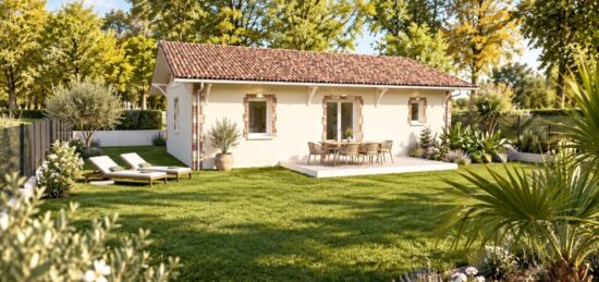 Maison neuve à Bias, Nouvelle-Aquitaine