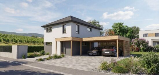 Maison neuve à , Bas-Rhin