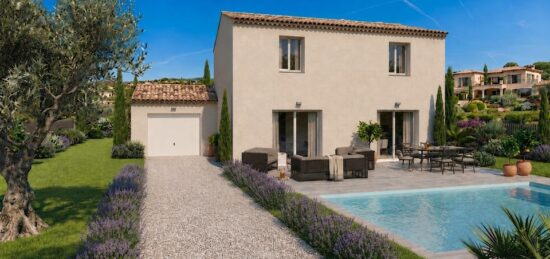 Maison neuve à Laudun-l'Ardoise, Occitanie