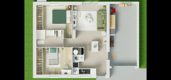 Maison neuve à , Hérault