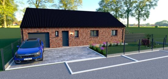 Maison neuve à Camphin-en-Carembault, Hauts-de-France