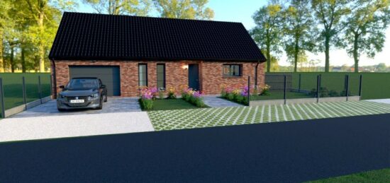 Maison neuve à Camphin-en-Carembault, Hauts-de-France