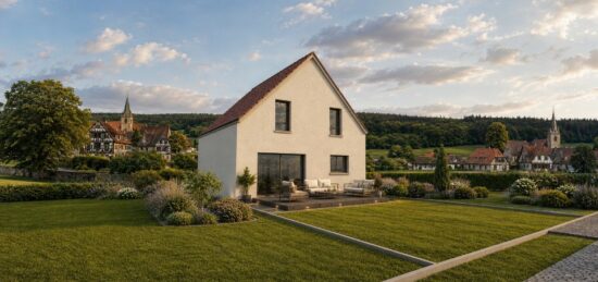 Maison neuve à , Bas-Rhin