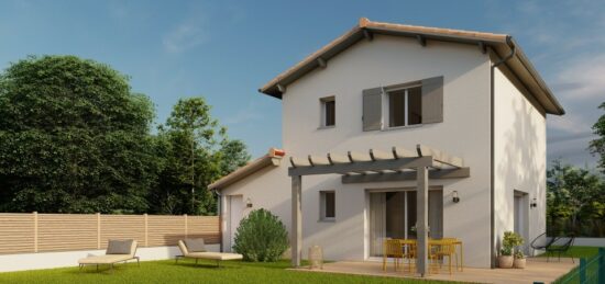Maison neuve à Ascain, Nouvelle-Aquitaine
