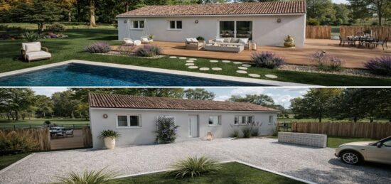 Maison neuve à Saint-Savin, Nouvelle-Aquitaine