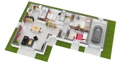 Montverdun Maison neuve - 2615289-4586modele820191021dJwEH.jpeg Maisons France Confort