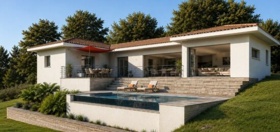 Maison neuve à Montchenu, Auvergne-Rhône-Alpes