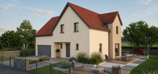 Maison neuve à Sand, Grand Est