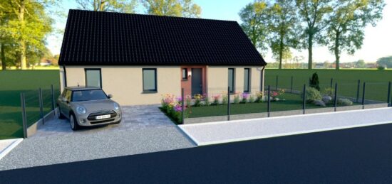 Maison neuve à Waziers, Hauts-de-France