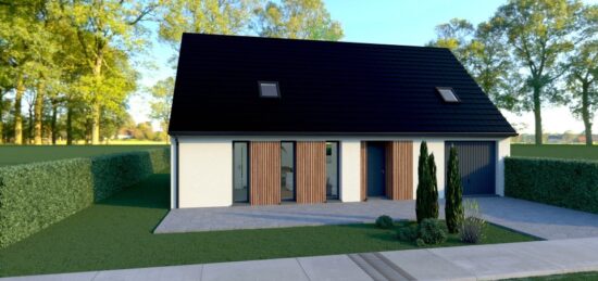 Maison neuve à Oignies, Hauts-de-France