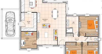 Pontigné Maison neuve - 2654269-961modele820200626Weawf.jpeg Maisons France Confort